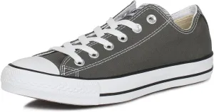 Converse All Star Ox Womens Charcoal Canvas Trainer (UK 5.5, Charcoal)