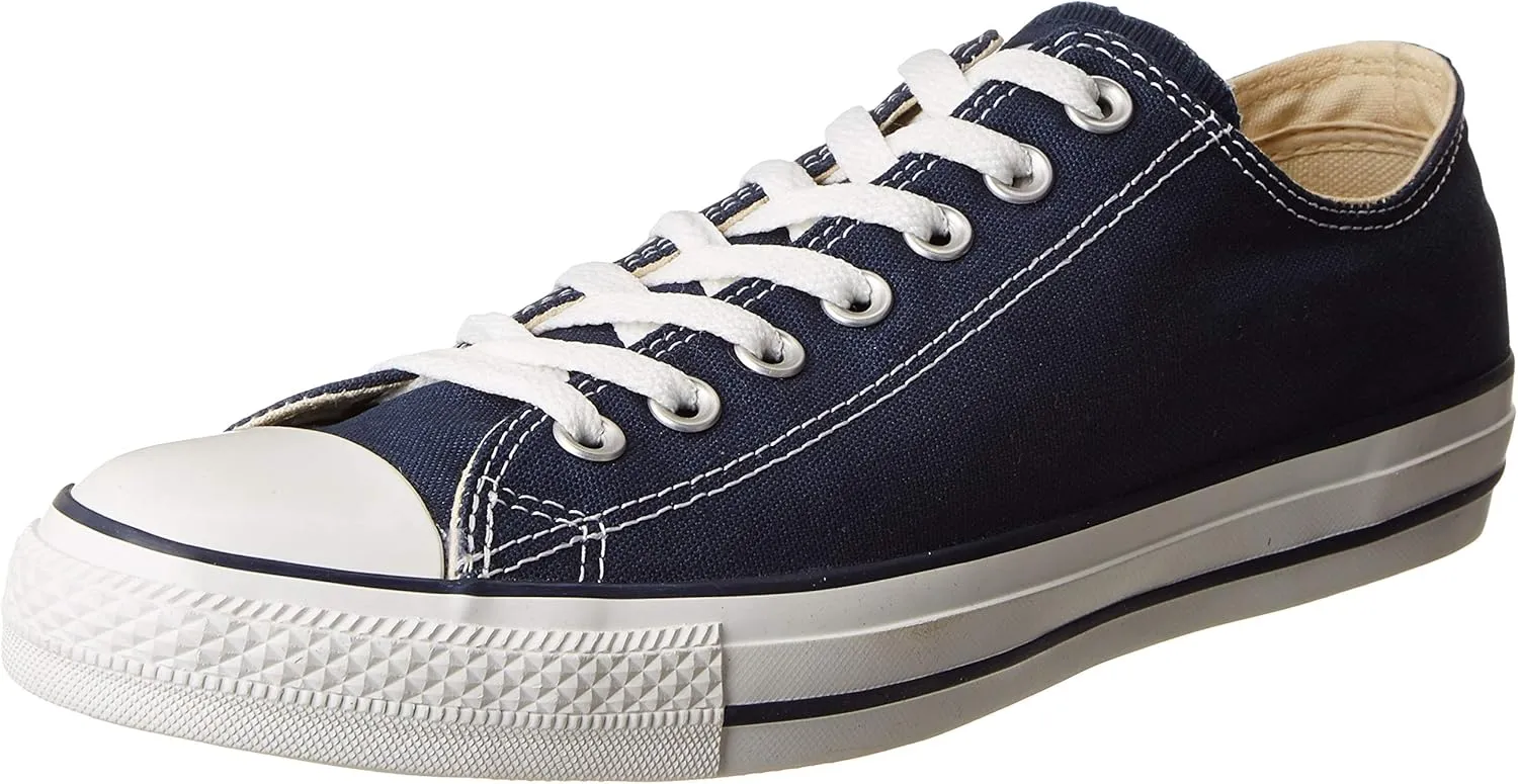 Converse Men's Low Chuck Taylor Navy Canvas Sneaker 8 D(M) US