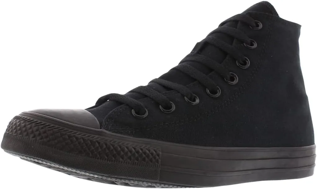 Converse Men's Run Star Hike Canvas Platform Sneaker, Black Core Black, 5.5 UK Men/ 7.5 UK Women