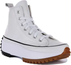 CONVERSE Men's Sneaker, White, Black, Gum, 8.5 AU