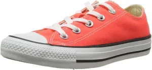 Converse Unisex 139799F Chuck Taylor Sneaker, Fiery Coral, Men's 3 Women's 5