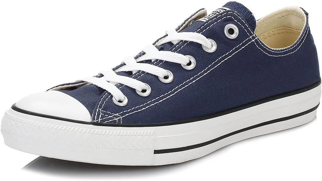 Converse Unisex Chuck Taylor All Star Core Ox Sneaker, Navy, Men's 4.5 Women's 6.5