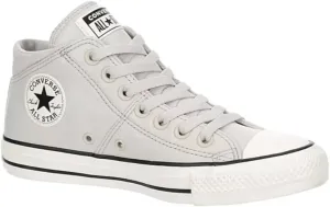 Converse Unisex Chuck Taylor All Star Madison Ox Mid High Leather Sneaker - Lace up Closure Style - Pale Putty/Egret/Black