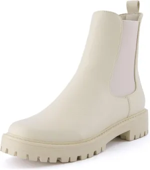CUSHIONAIRE Women's Felix slip on chelsea boot  Memory Foam, Wide Widths Available