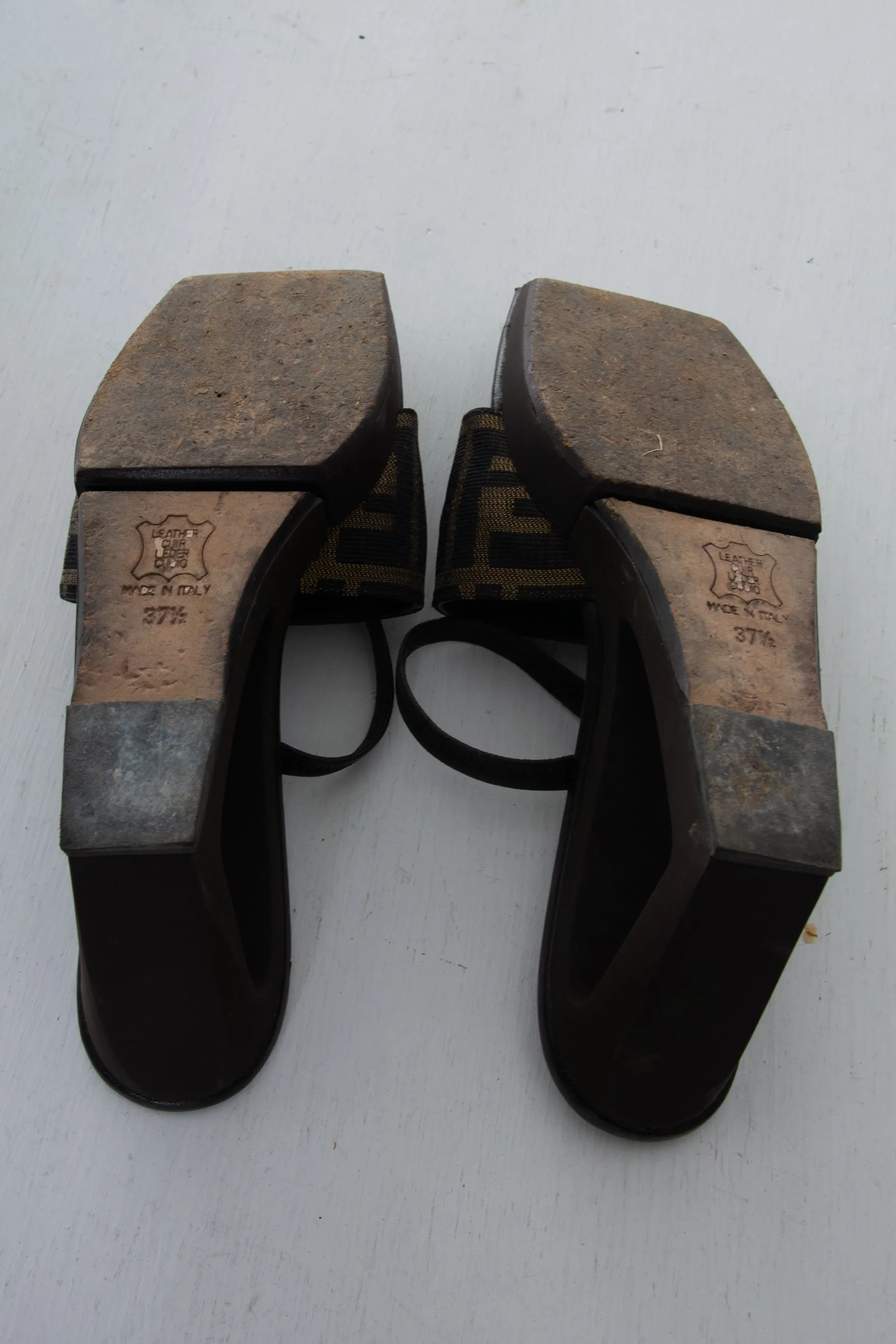 Cut Out Wedge Sandal