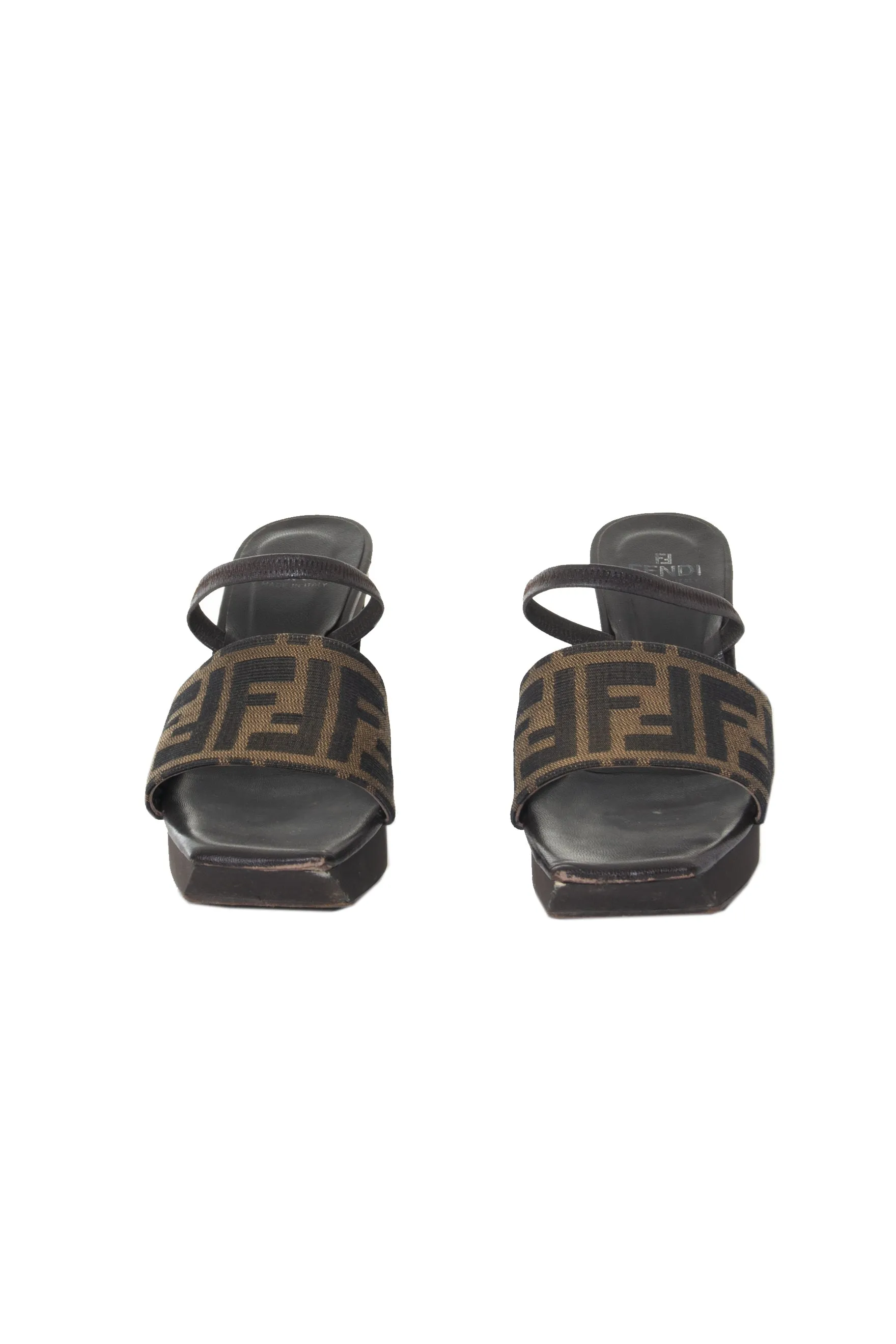 Cut Out Wedge Sandal