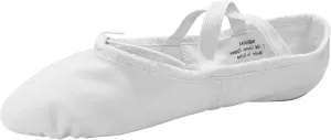 Danzcue Adult Split Sole Canvas Ballet Slipper