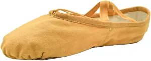 Danzcue Adult Split Sole Canvas Ballet Slipper