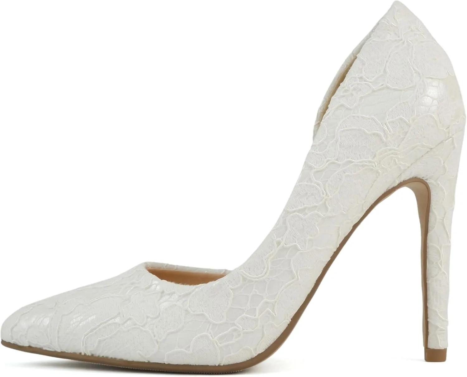 Delicious Beyond ~ Women Pointed Toe High Heel Bridal Dress Pumps