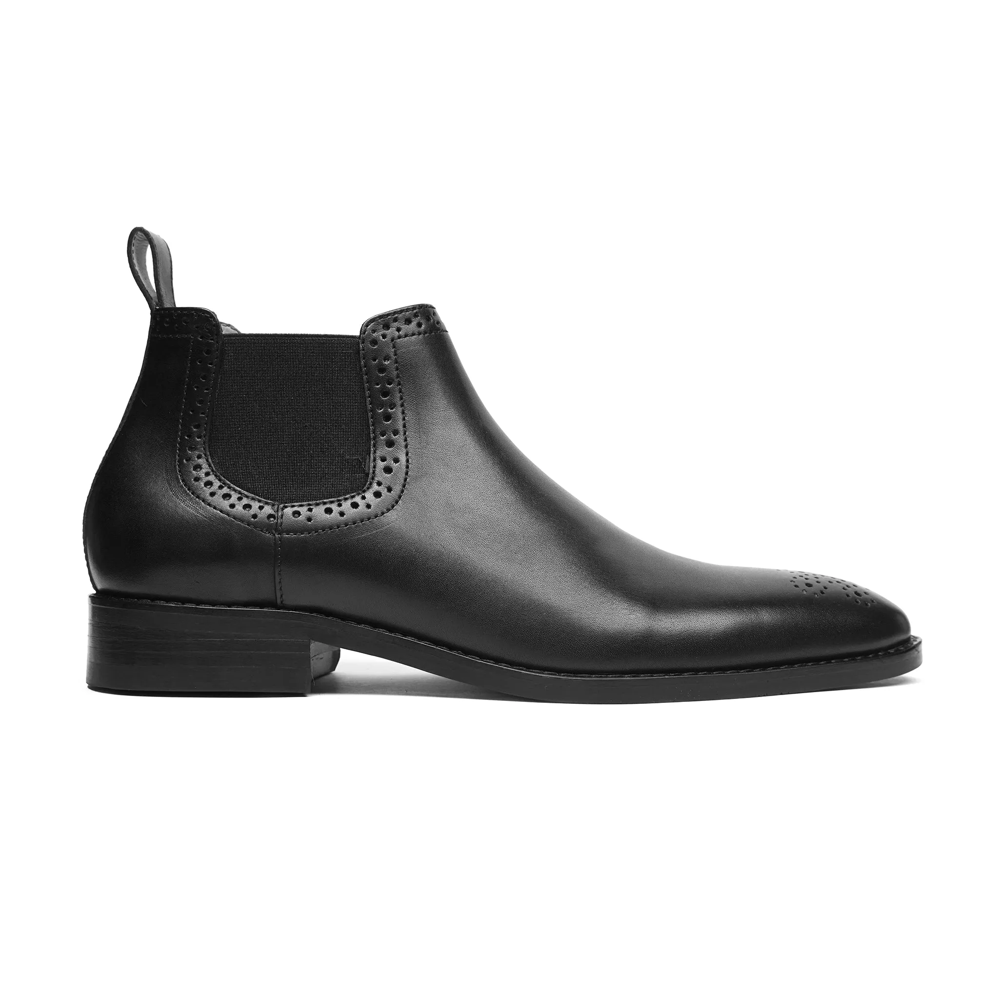 Demi Chelsea Leather boots A5 For Mens