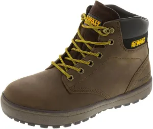 DEWALT Plasma Men's Leather, Steel Toe, Safety Work Boot, Palm Brown, 10