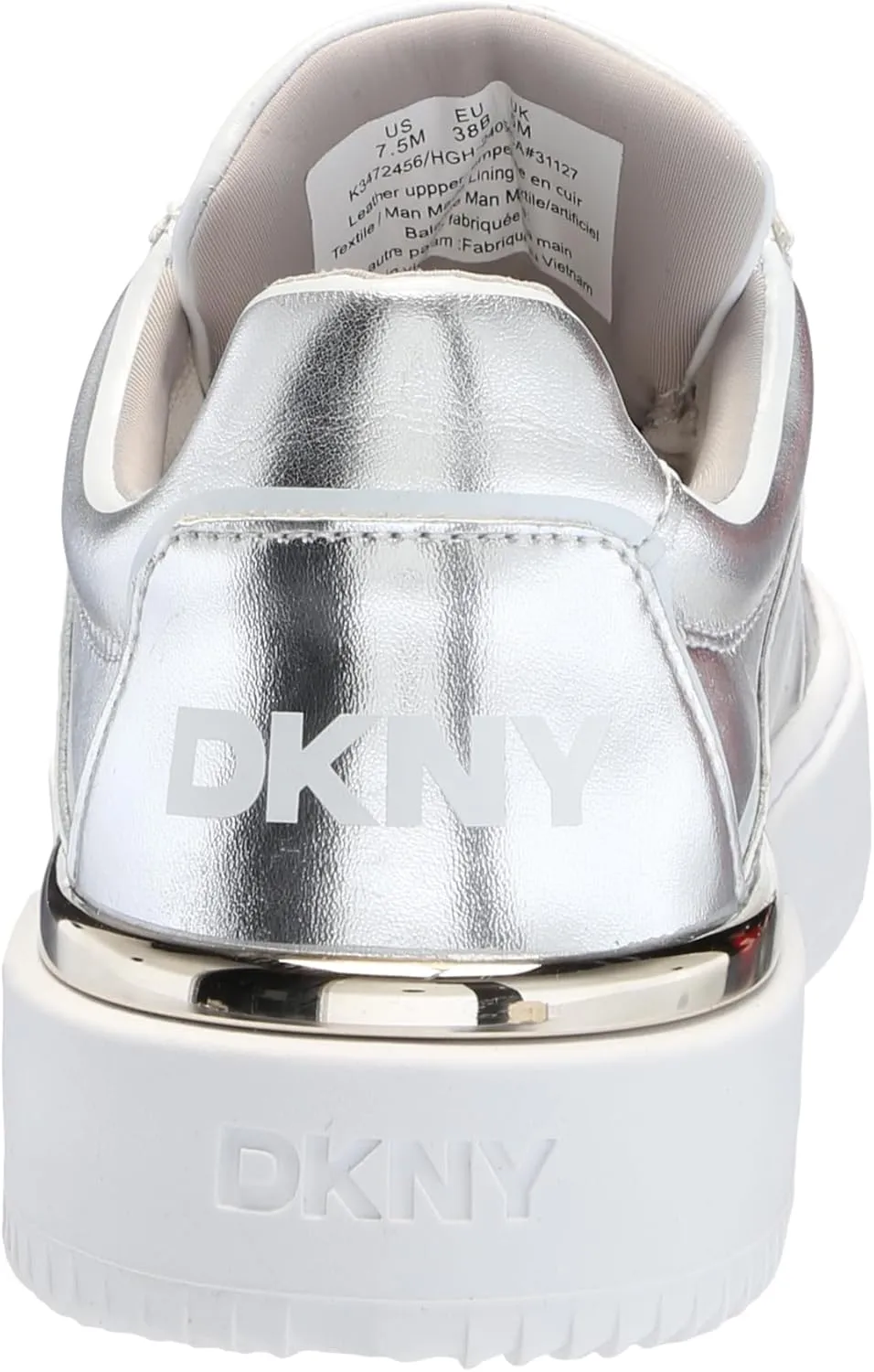 DKNY Women's Baylor Everyday Platform Lace Up Sneaker