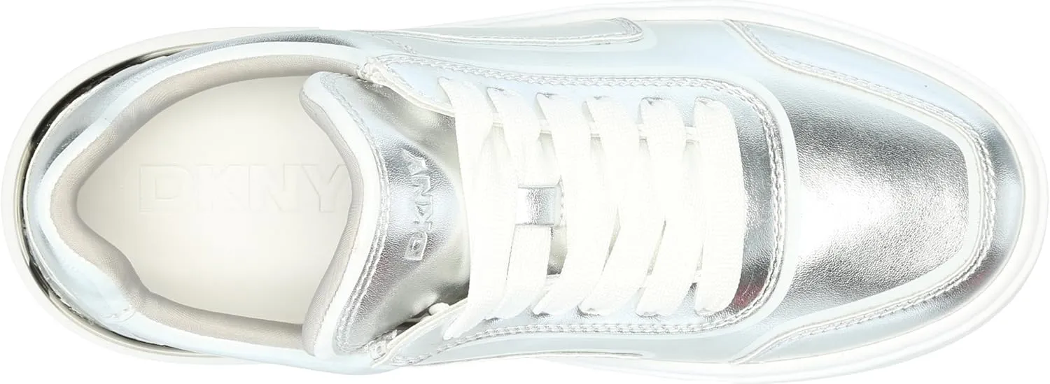 DKNY Women's Baylor Everyday Platform Lace Up Sneaker