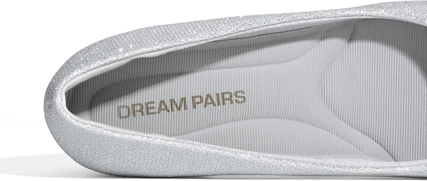 DREAM PAIRS Women's Pumps Low Chunky Block Heel Dress Shoes Closed Round Toe Comfortable Heels