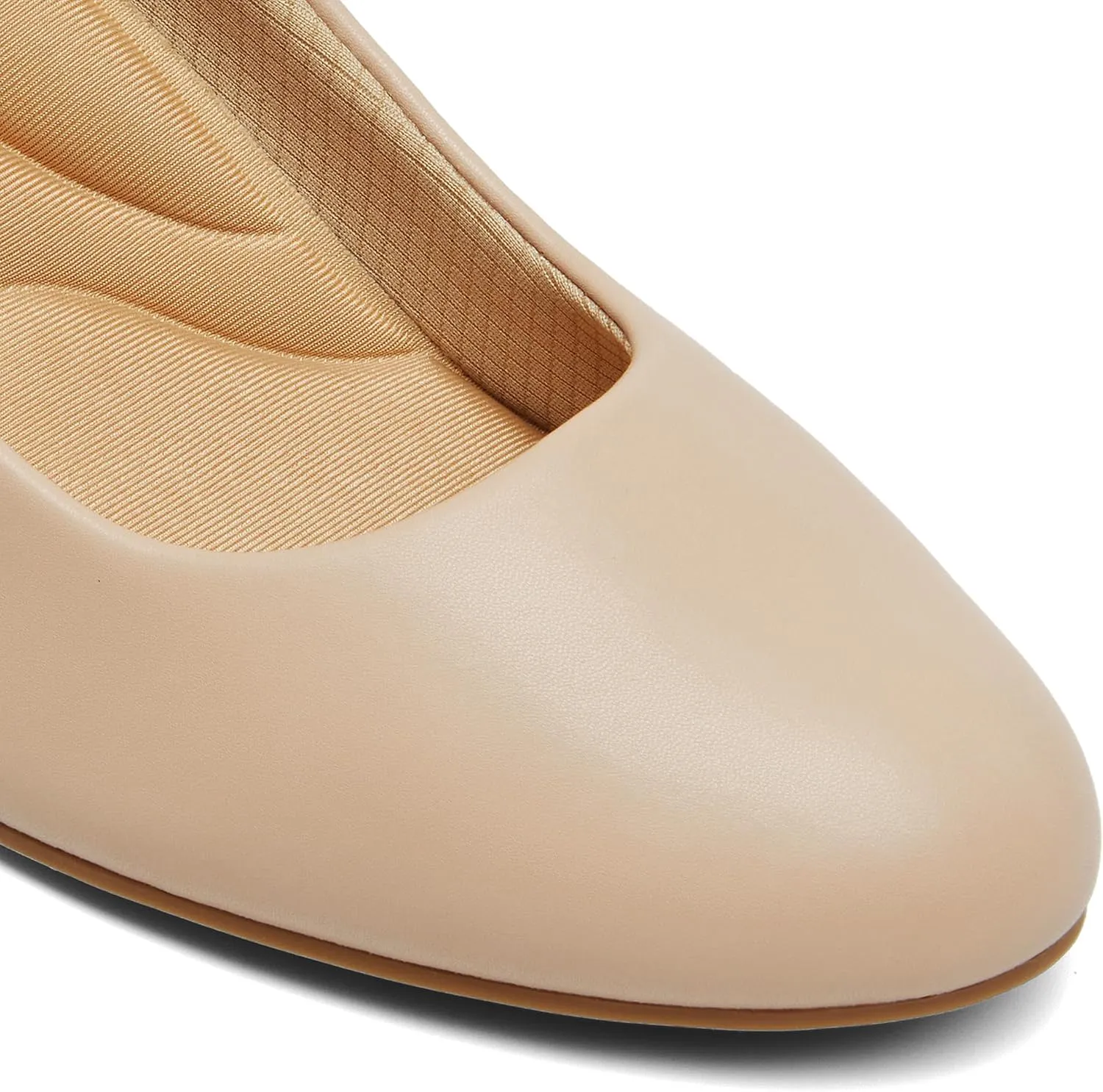 DREAM PAIRS Women's Pumps Low Chunky Block Heel Dress Shoes Closed Round Toe Comfortable Heels