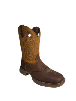 Durango Rebel Waterproof Western Steel Toe Pull Up Work Boot - DB019
