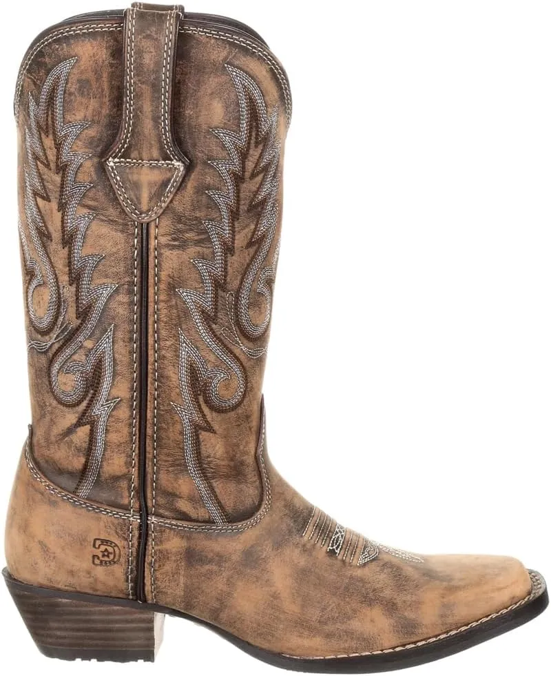 Durango Women's Dream Catcher Teal Western Boot Mid Calf