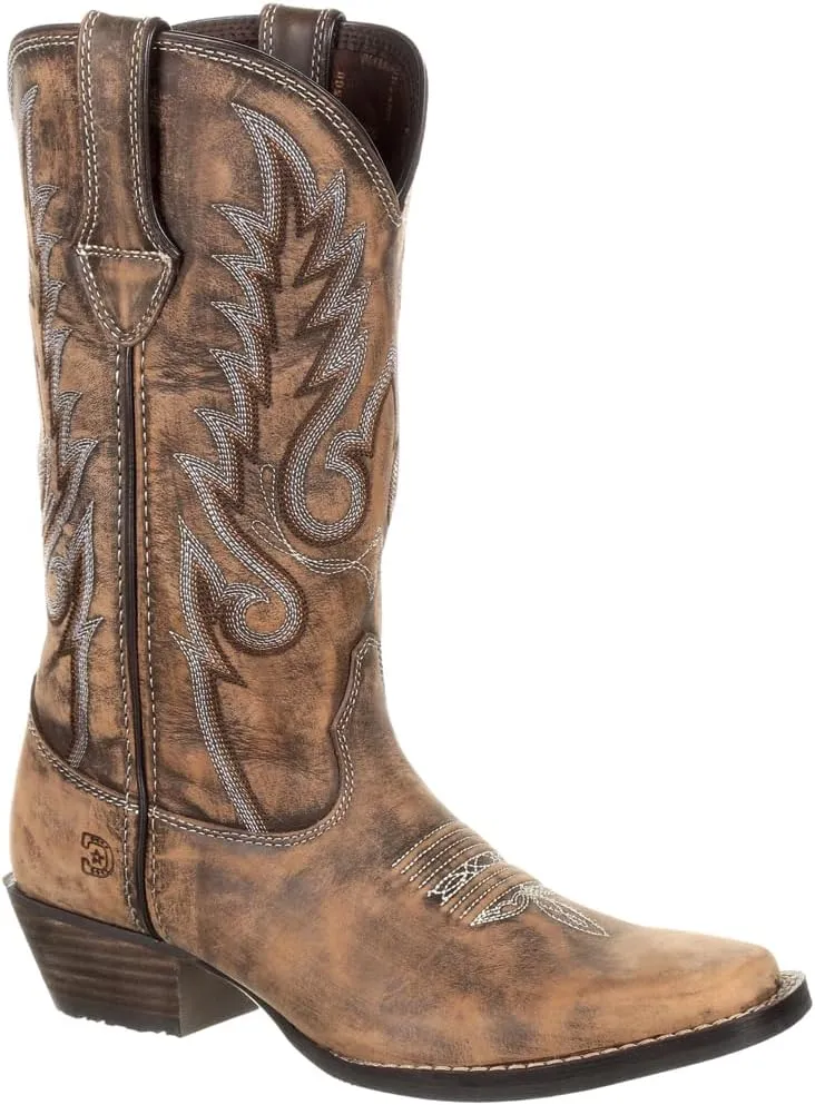 Durango Women's Dream Catcher Teal Western Boot Mid Calf