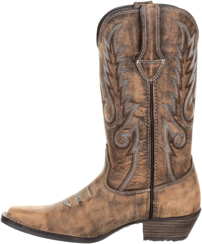 Durango Women's Dream Catcher Teal Western Boot Mid Calf