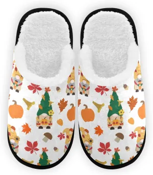 Dussdil Winter Spa Slippers Home House Slippers for Women Men Travel Slipper Soft Memory Foam Slipper Non Slip for Hotel Bedroom Shoes Slippers