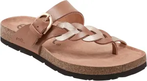 Earth Footwear Women's, ALYCE Sandal, Brown 101, 12 M