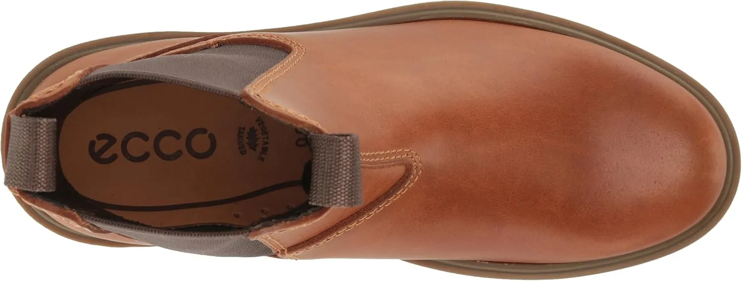 ECCO Women's Staker Plain Toe Chelsea Boot