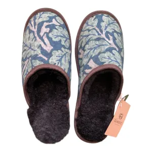 Elm Leaf XL Black Slippers