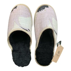 Eternal Toile Crane XL Black Slippers