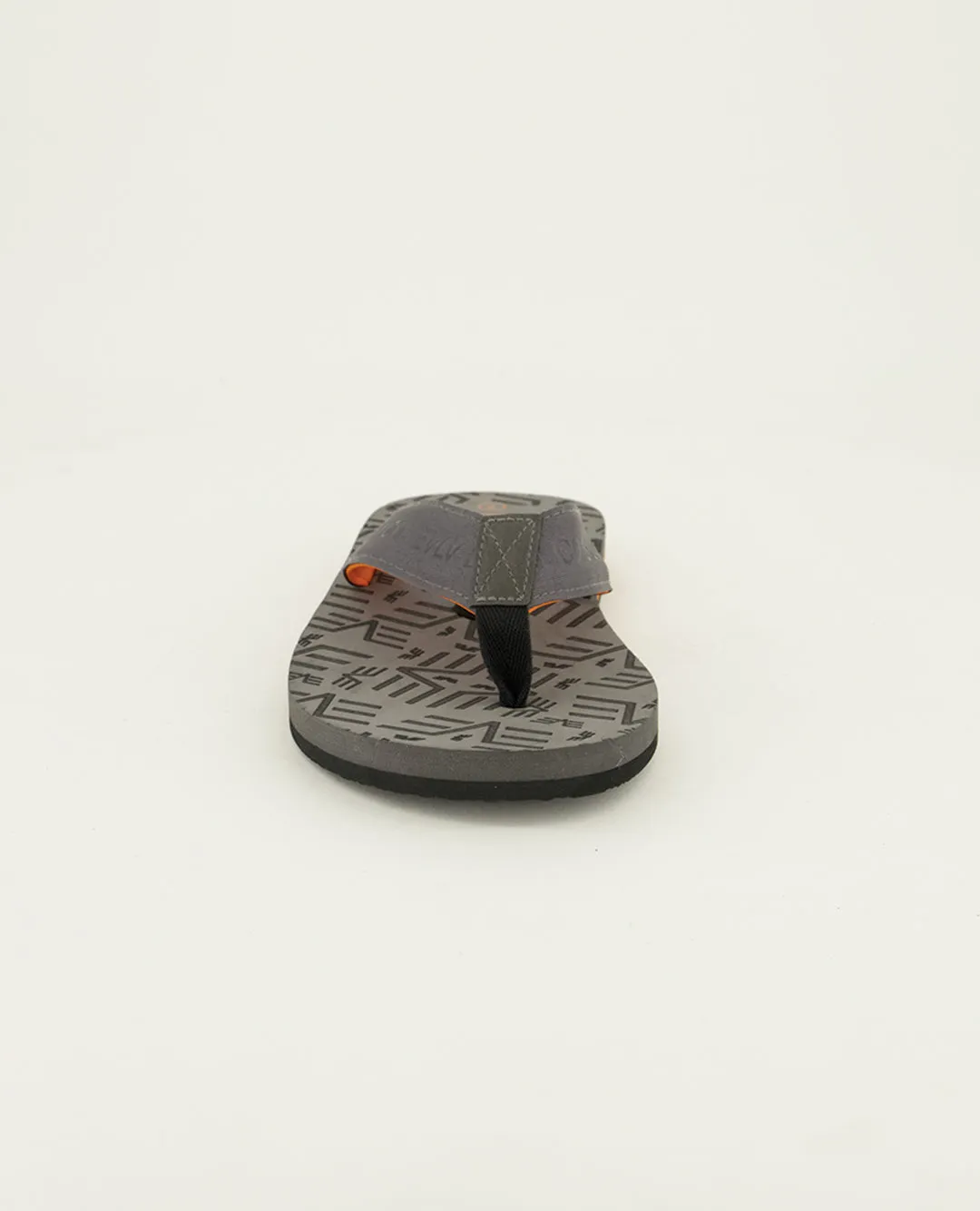 Evolve Charcoal Jacquard Eva Thong Sandal.