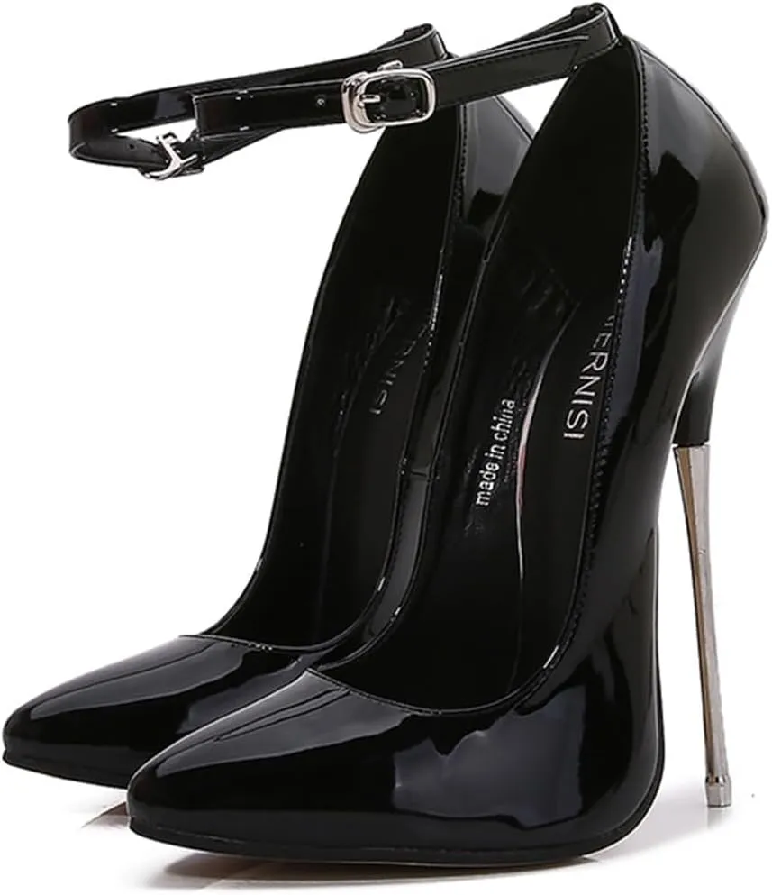 F&A LOVING Unisex Men's Women's Pointed Toe Stiletto High Heel Sexy Pumps