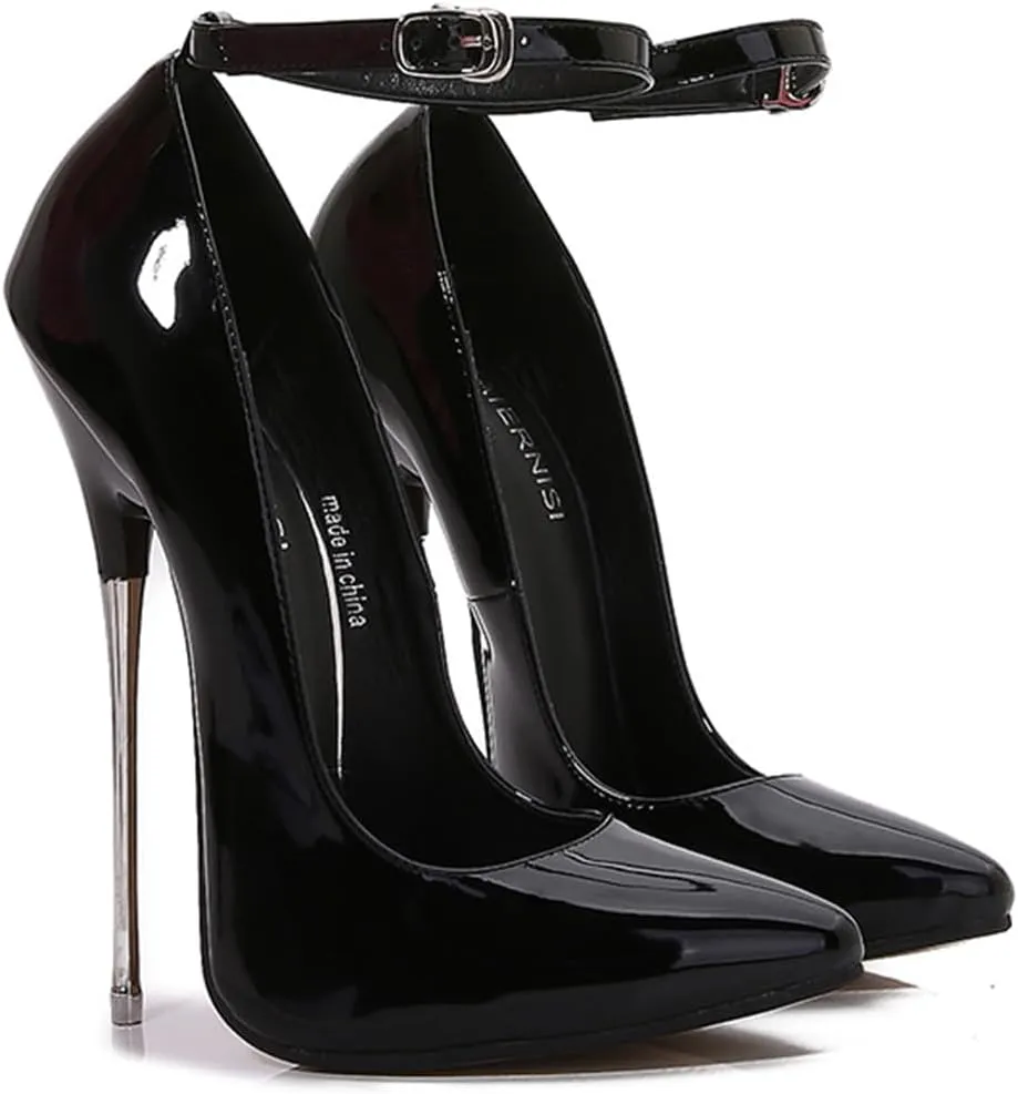 F&A LOVING Unisex Men's Women's Pointed Toe Stiletto High Heel Sexy Pumps