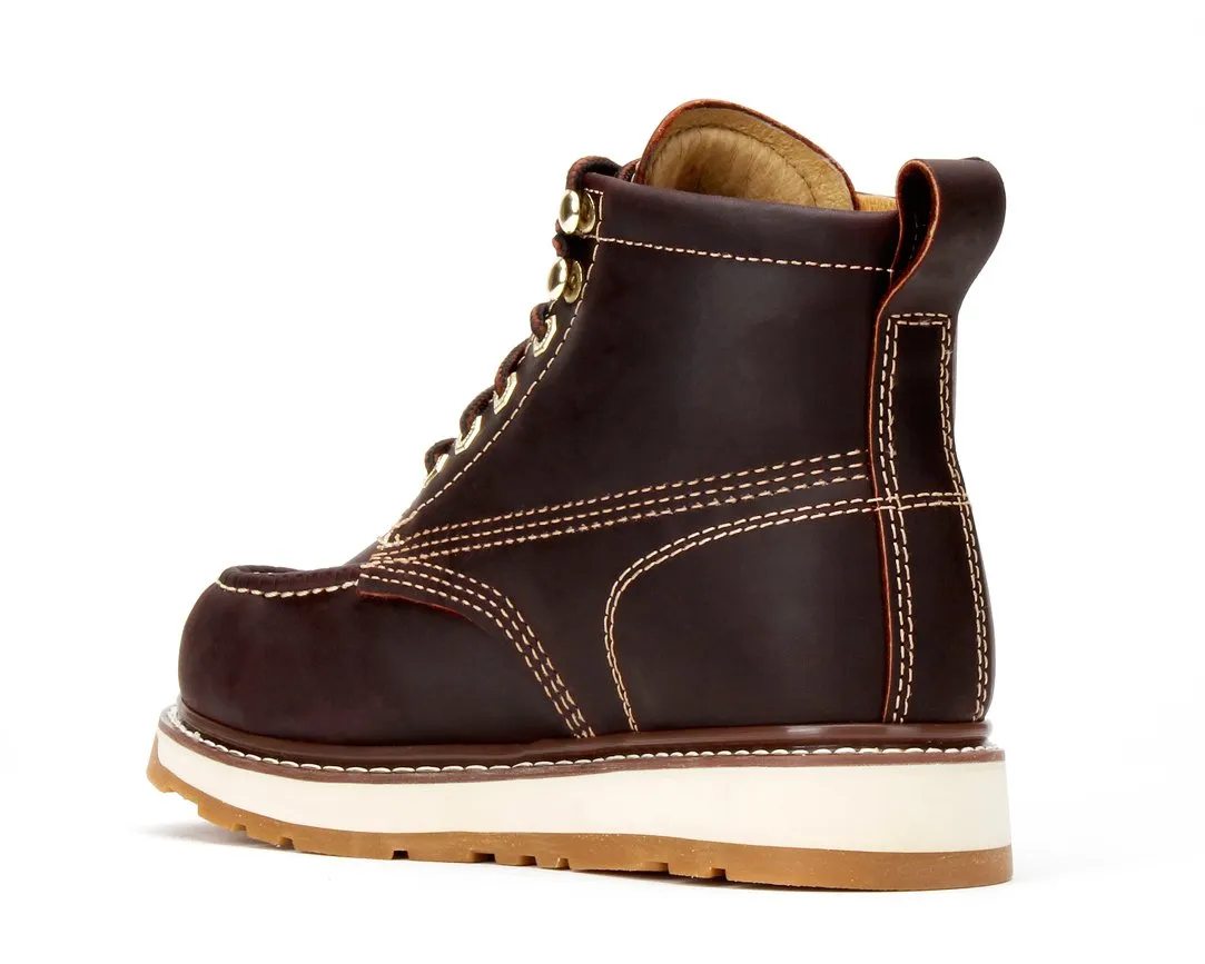 FRONTIER II | 6" Moc Toe Dual Density Boot with Steel Toe