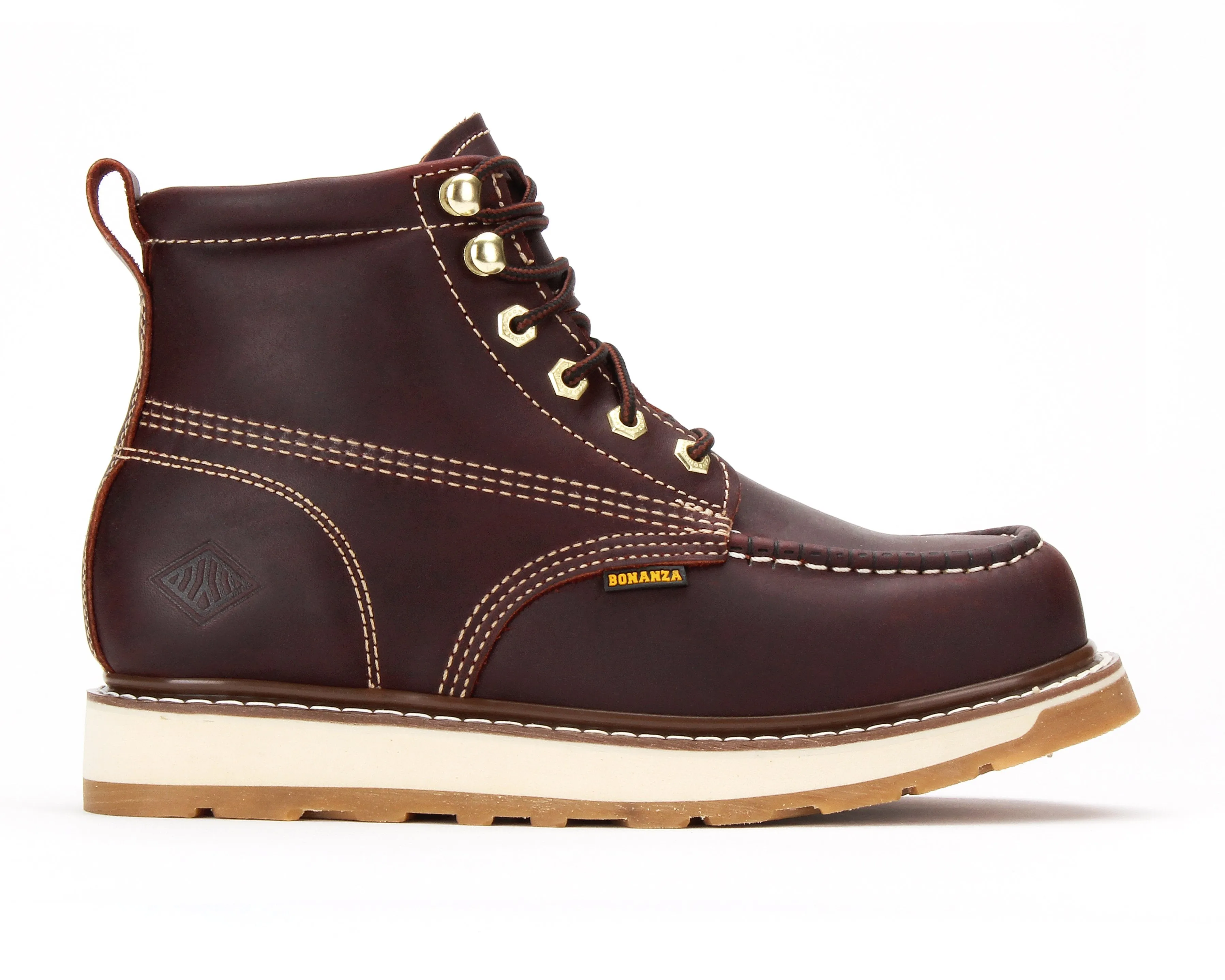 FRONTIER II | 6" Moc Toe Dual Density Boot with Steel Toe