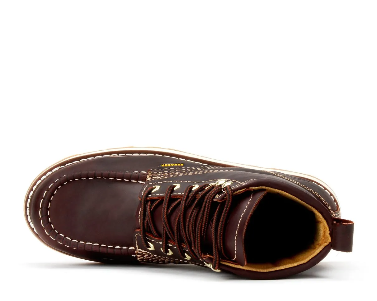 FRONTIER II | 6" Moc Toe Dual Density Boot with Steel Toe