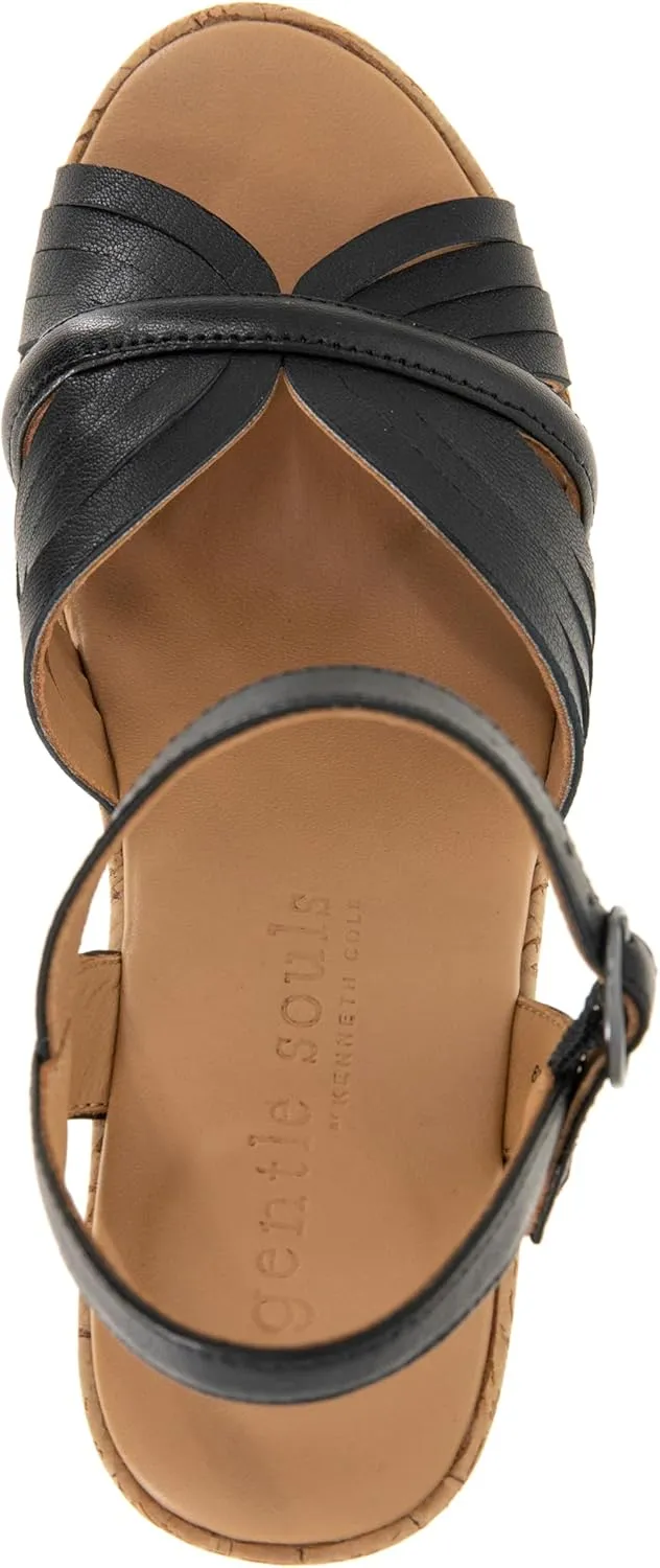 Gentle Souls by Kenneth Cole Women's Nomi Wedge Sandal
