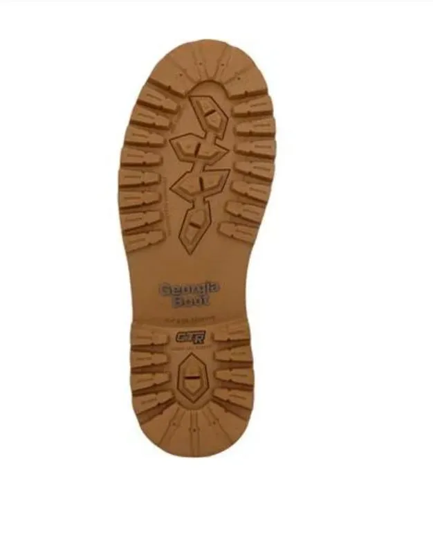 Georgia Boot Wheat 37 Steel Toe Waterproof Men's Work Boots GB00673
