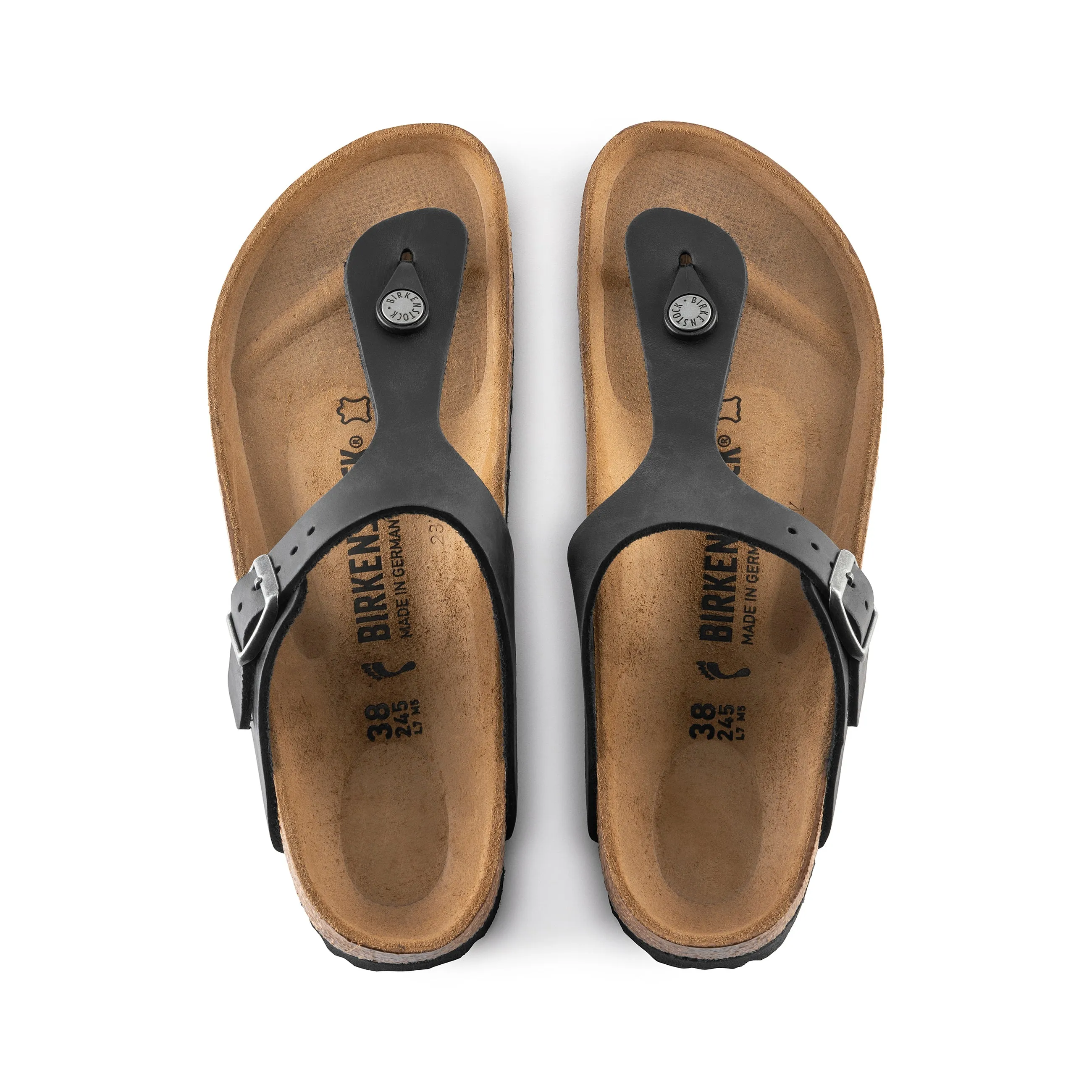 Gizeh Oiled Leather Black