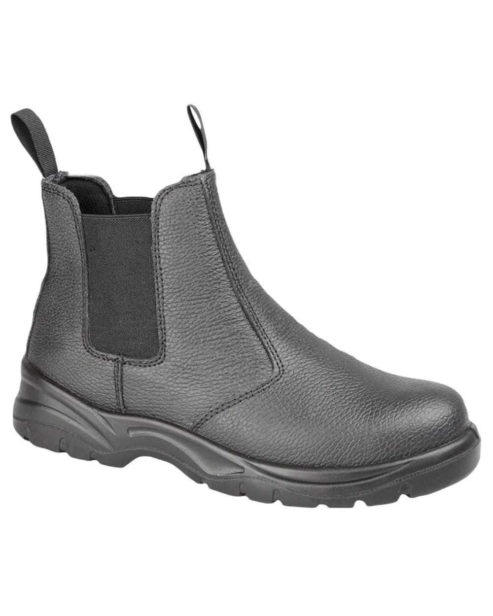 Grafters Chelsea Leather Safety Boots