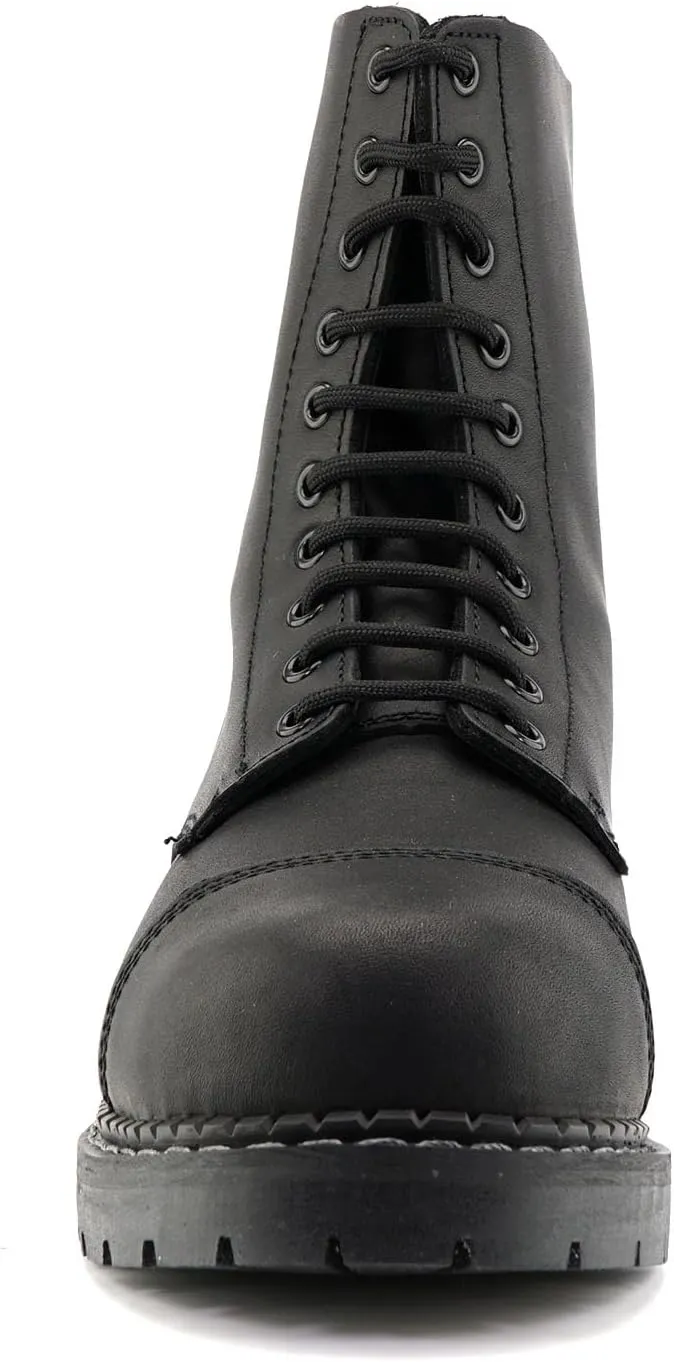 Grinders Unisex Stag ACS Leather Steel Toe Lace Up Boots