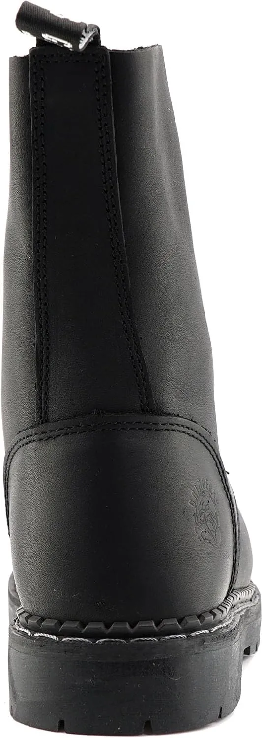 Grinders Unisex Stag ACS Leather Steel Toe Lace Up Boots