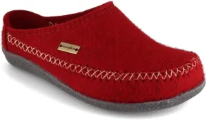 HAFLINGER Blizzard Credo Unisex Felt Slippers, Pepper