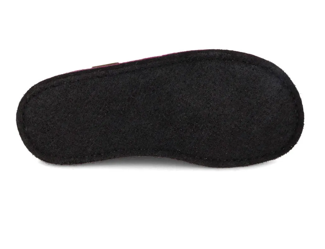 HAFLINGER Slipper | Flair Soft, Mulberry
