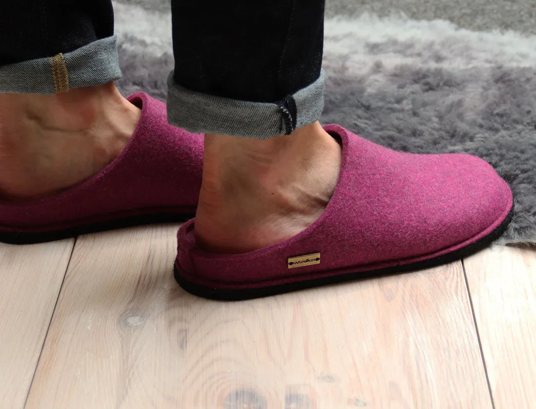 HAFLINGER Slipper | Flair Soft, Mulberry