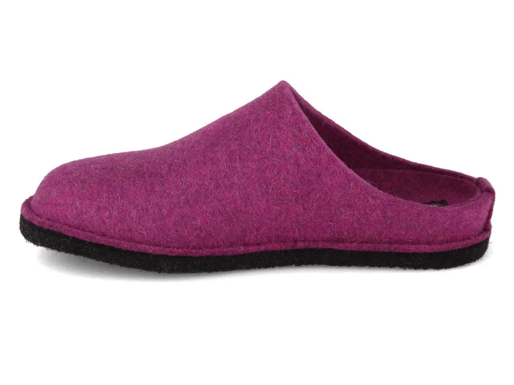 HAFLINGER Slipper | Flair Soft, Mulberry