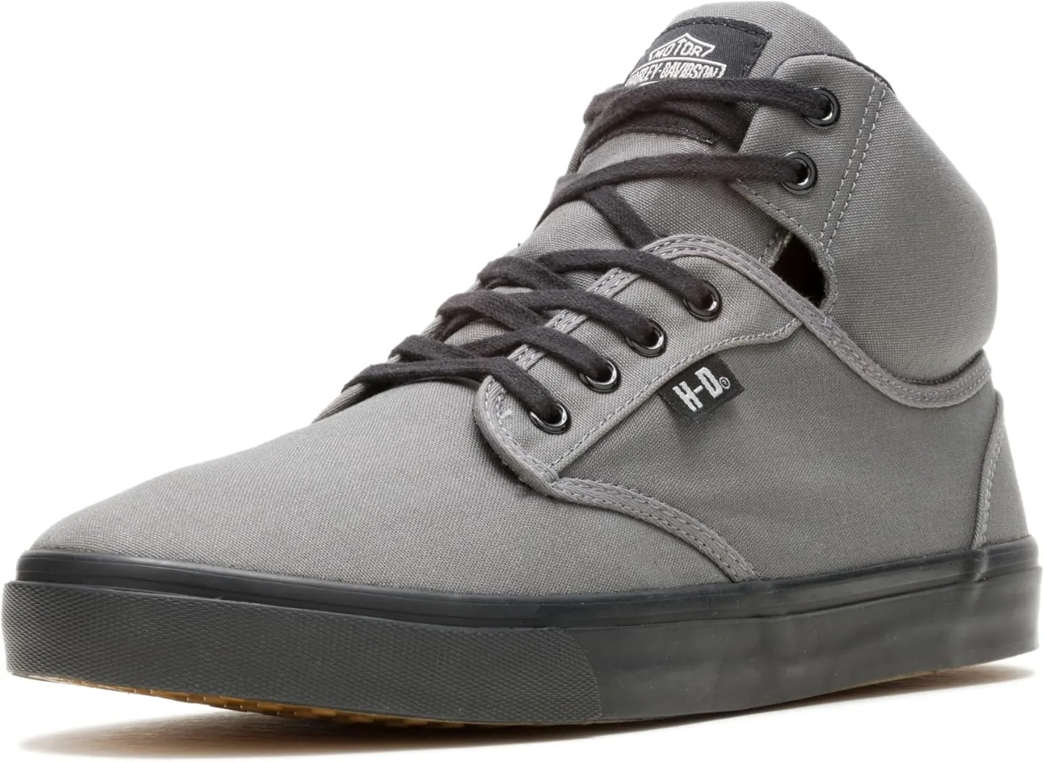 Harley-Davidson Men's Wrenford Canvas Motorcycle Casual Sneaker