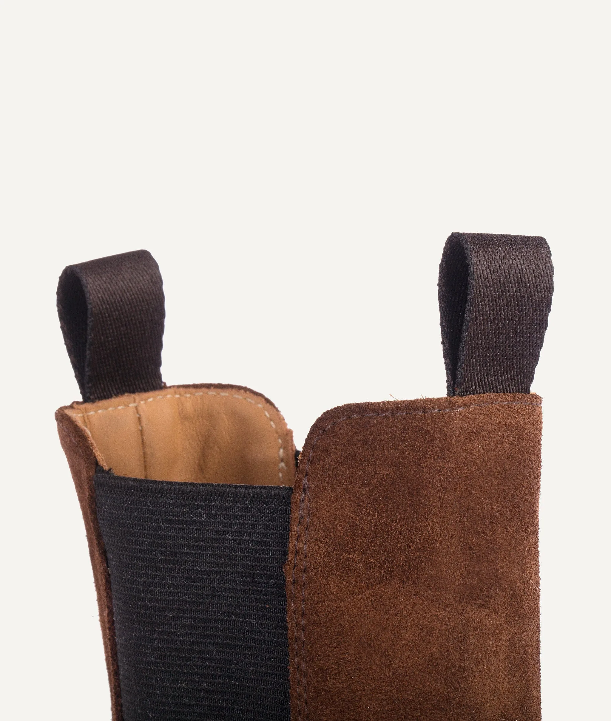 High Shaft Chelsea Boot in Suede