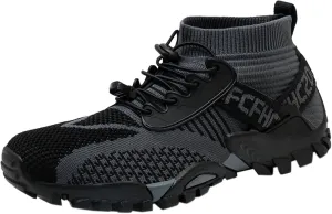 Hiking Shoes Women Waterproof Mesh Lace Up Sneakers for Men Slip On Walking Shoes for Men Lightweight Running Shoes