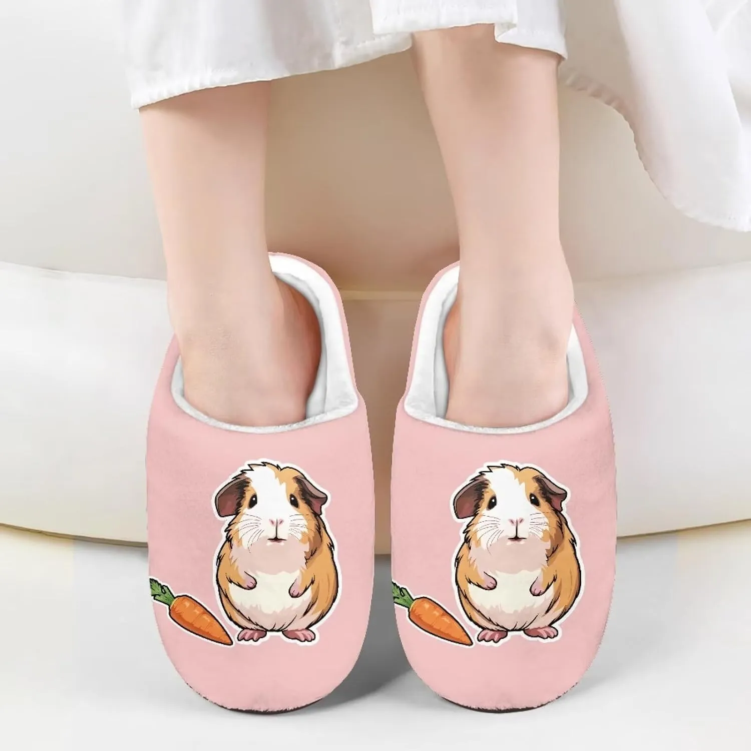 House Slippers for Girls Soft Size 9-15 Black