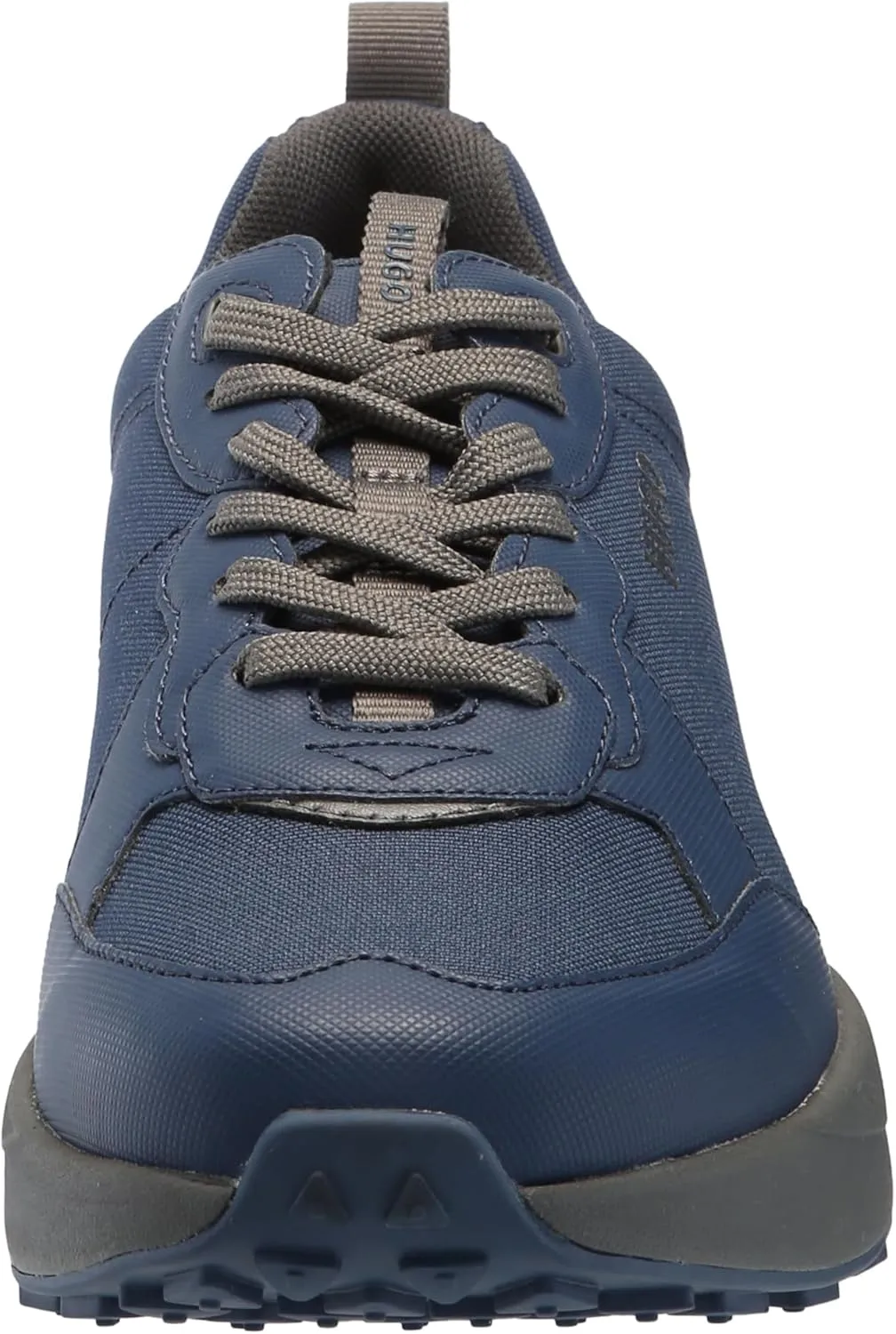HUGO Men's Logo Tape Canvas Mix Sneaker