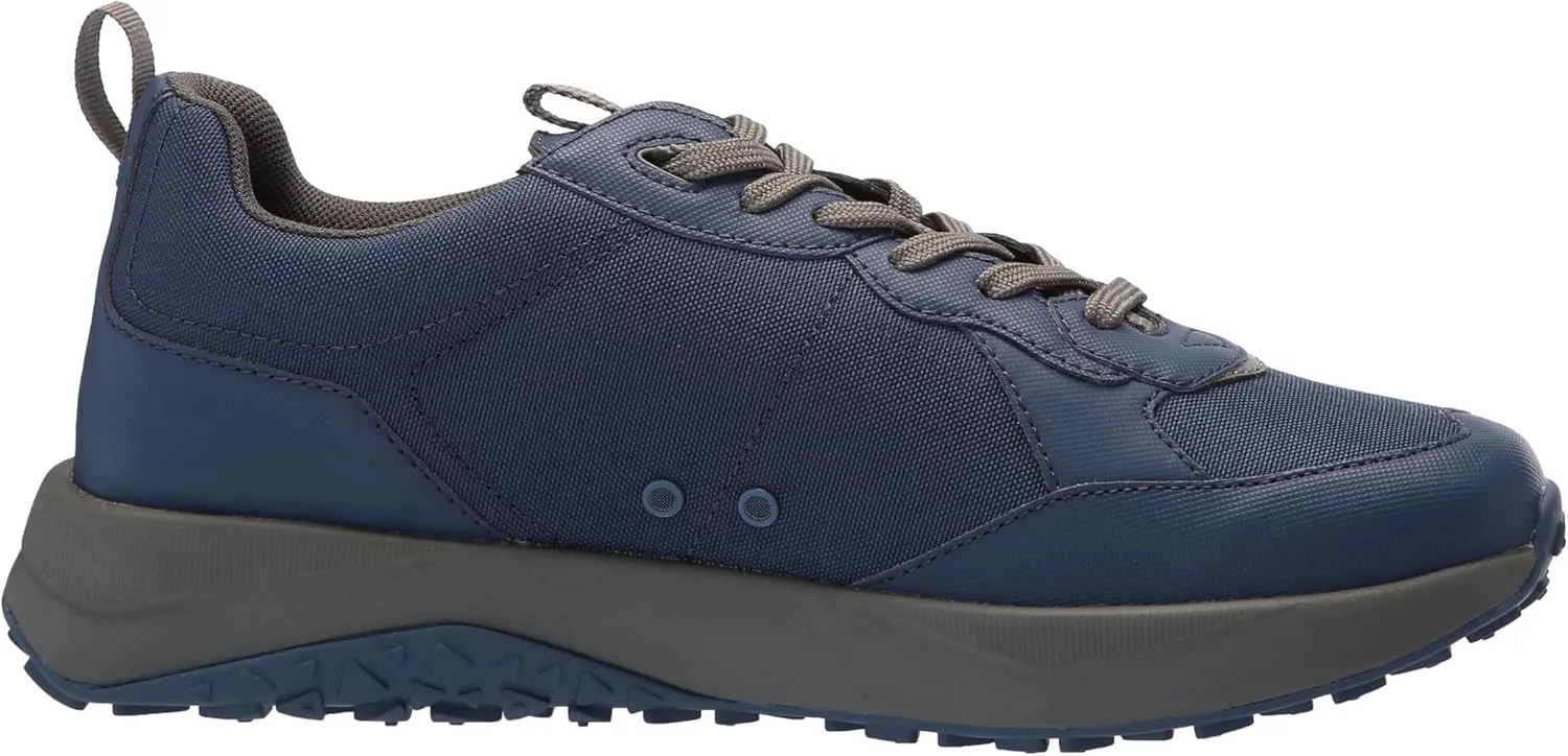HUGO Men's Logo Tape Canvas Mix Sneaker